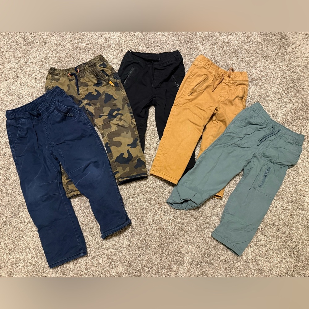 Fleece lined pants